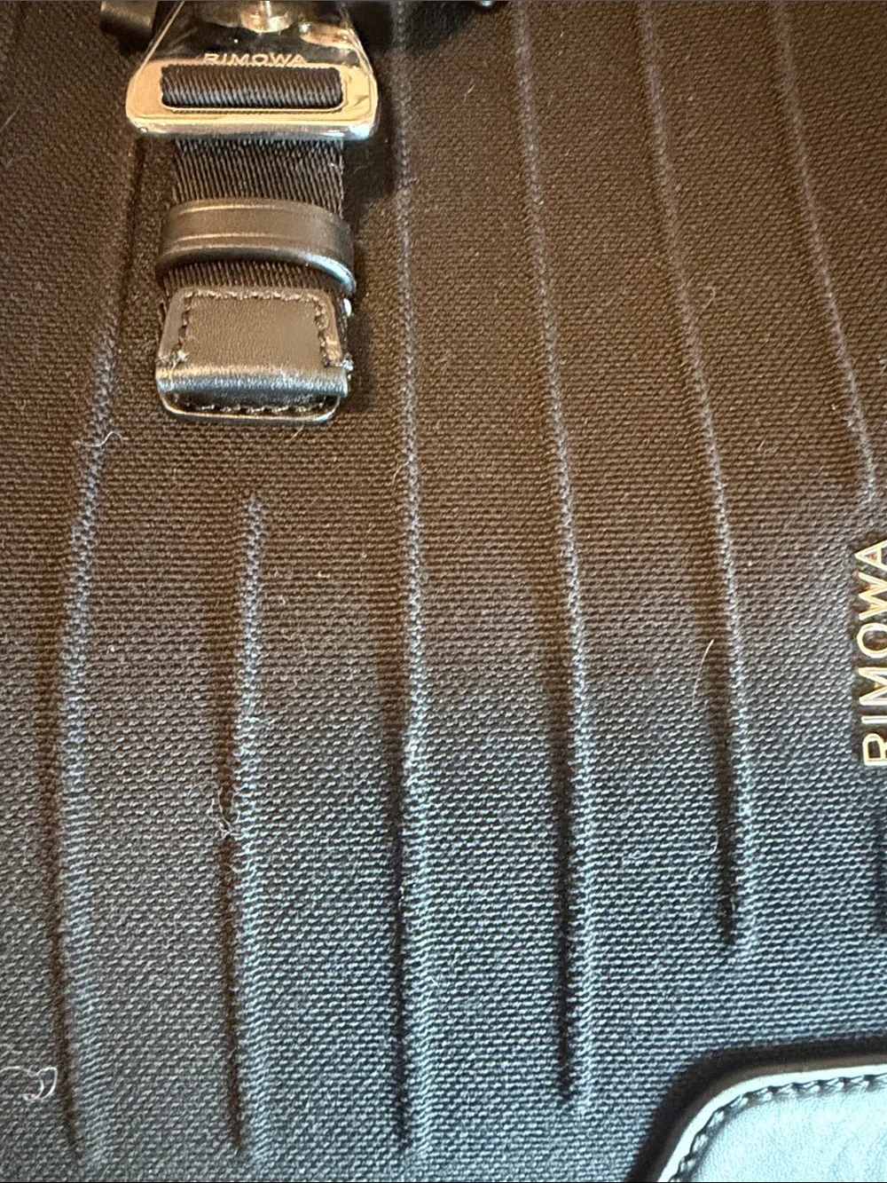 Rimowa Canvas Calfskin Never Still small backpack